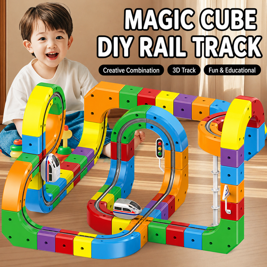 ZORIXO Magic cube DIY rail track