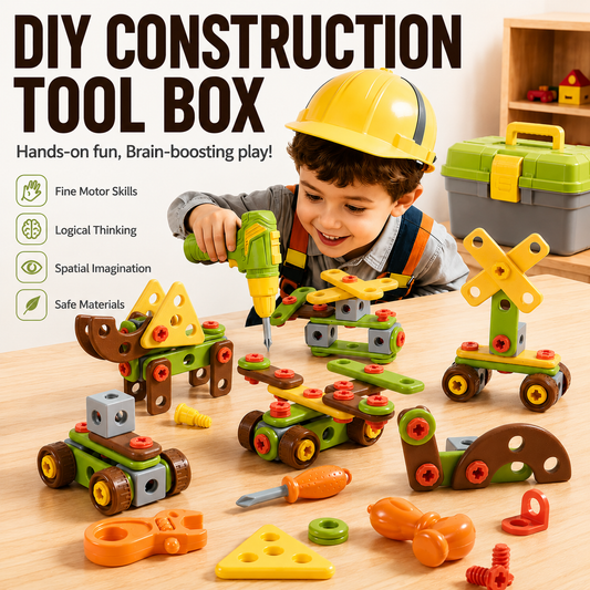 ZORIXO Kids DIY Tool Box Set