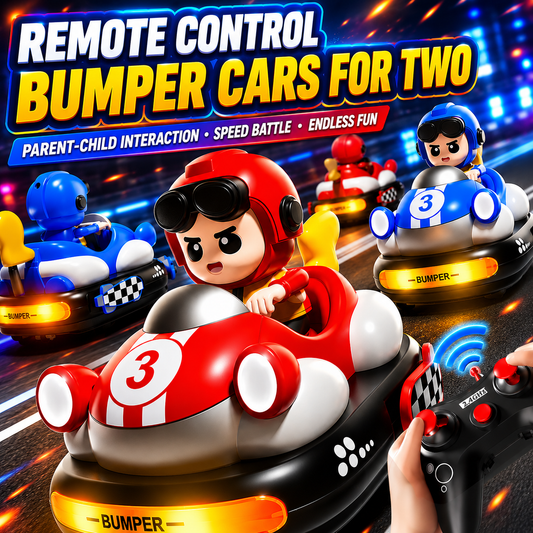 ZORIXO 2-Player RC Bumper Cars